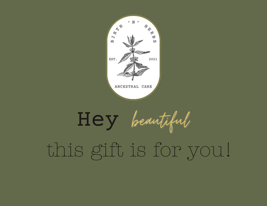 Birth 'n' Herbs Gift Card